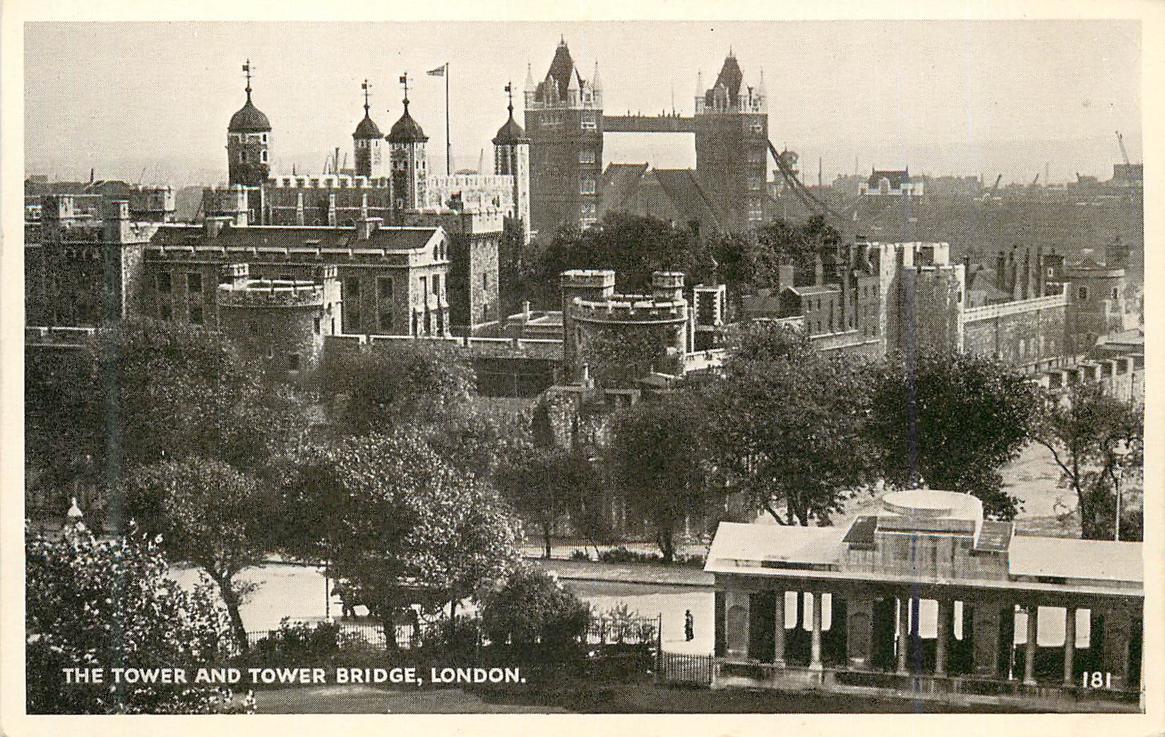 CPA The Tower and Tower Bridge London 