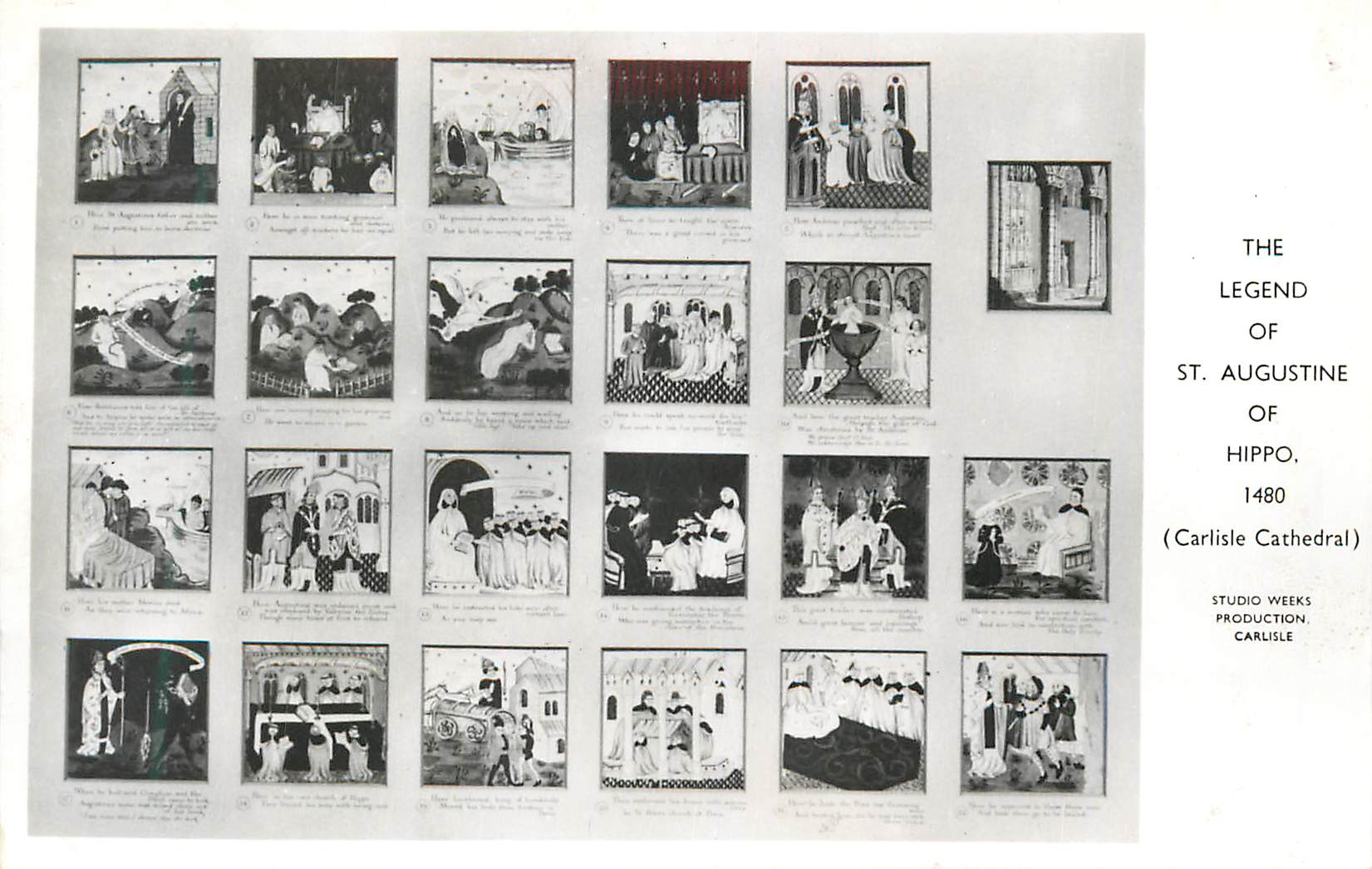 La légende de saint Augustin d'Hippo — 1480 — Studio Weeks Production, Carlisle
