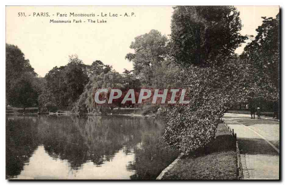 Paris (14)- Parc Montsouris-Le Lac-CPA-