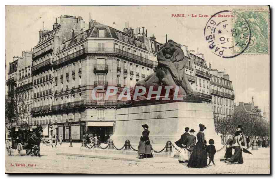 Paris - Der Löwe von Belfort — A. Tarido, Paris