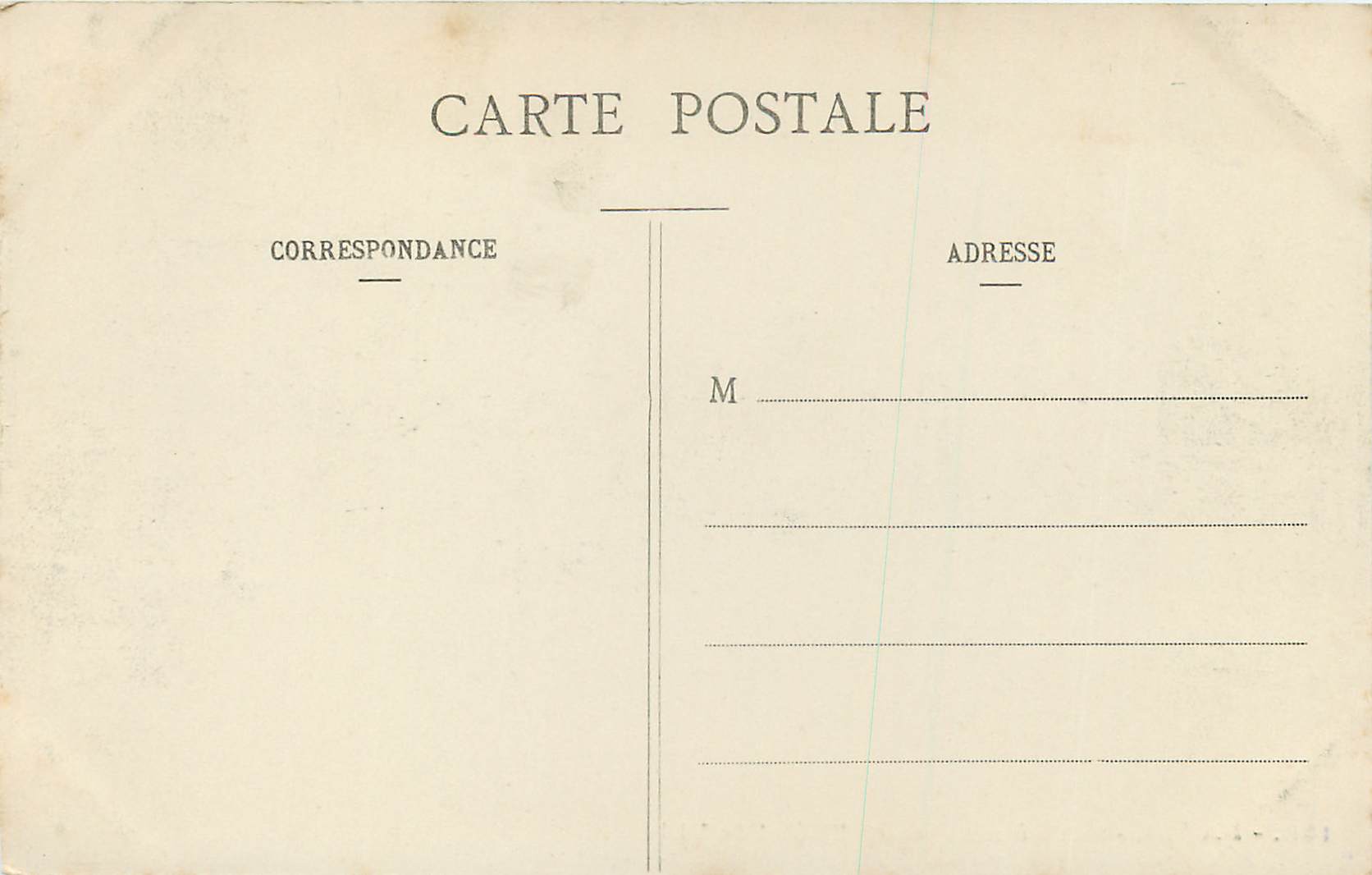 CPA Paris salle a manger de l'hotel de ville — Rückseite