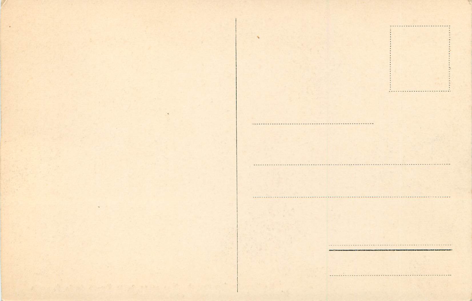 La Mer de Brouillard - Vue prise de la Route de la Faucille — Charnaux frères & Co., Genève, n° 5997 — Rückseite
