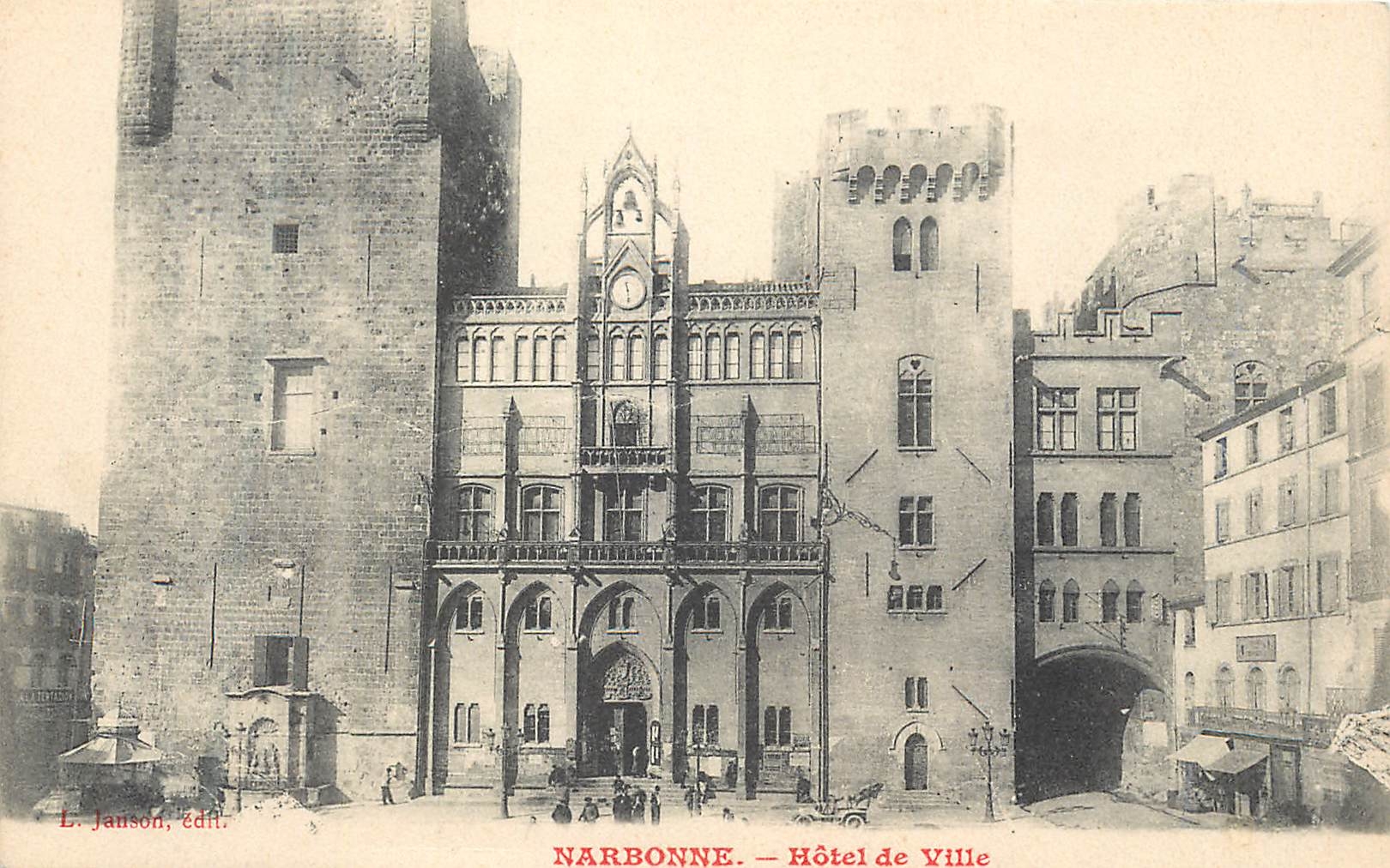 CPA Narbonne hotel de ville