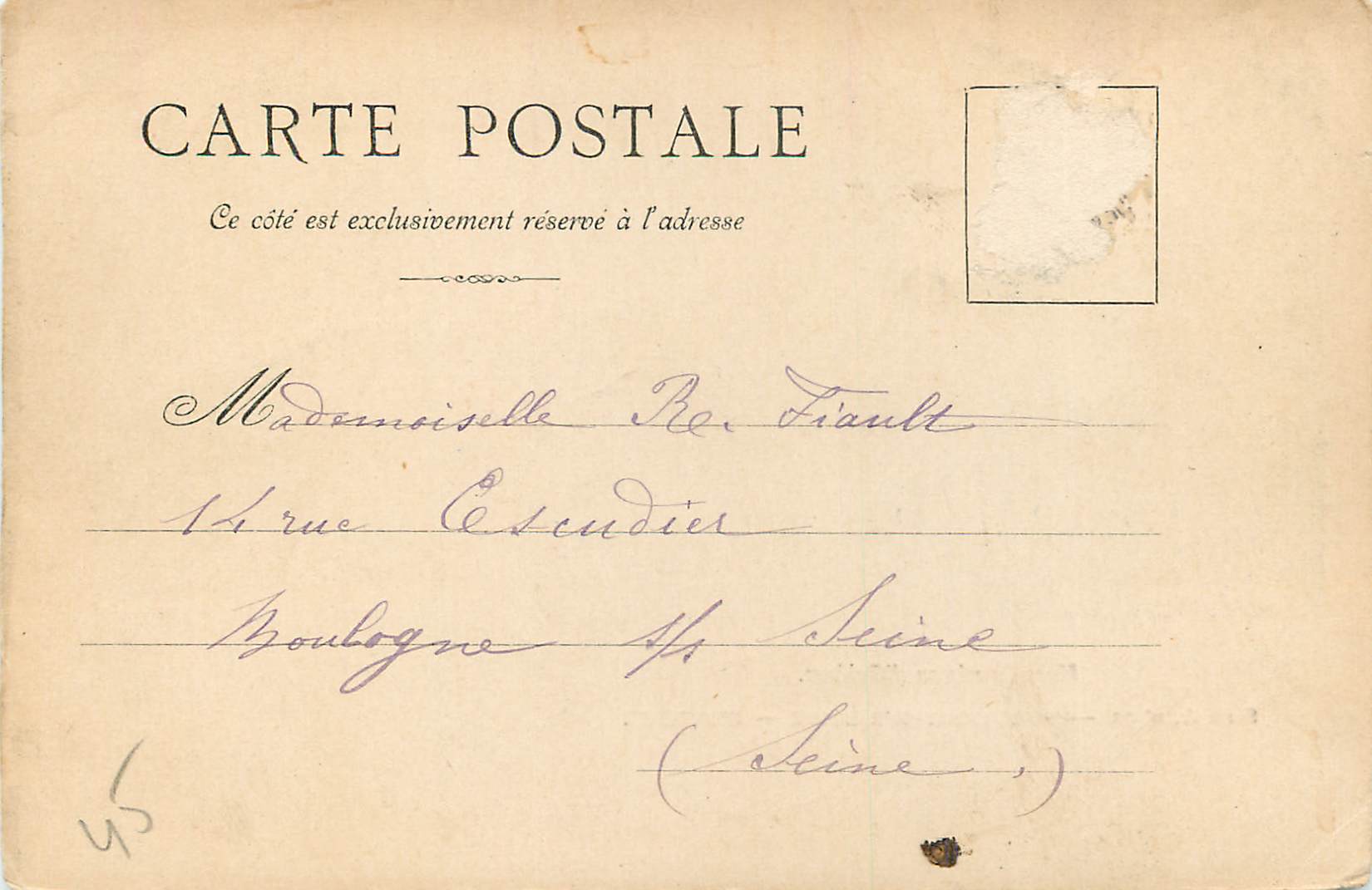 CPA Vues du reseaau d'Orleans chaumont sur Loire chateau — Verso