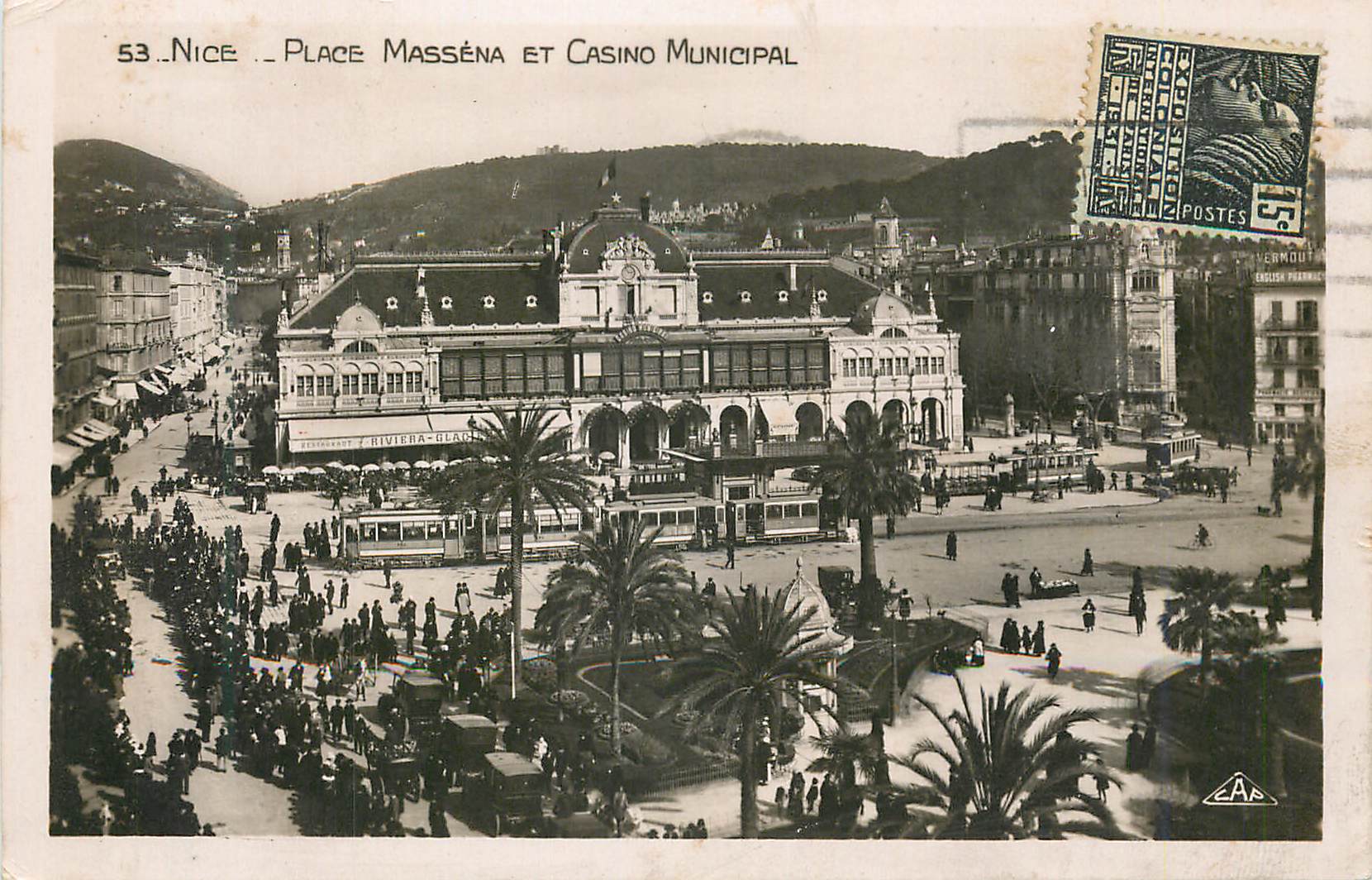 CPA Nice place massena et casino municipal