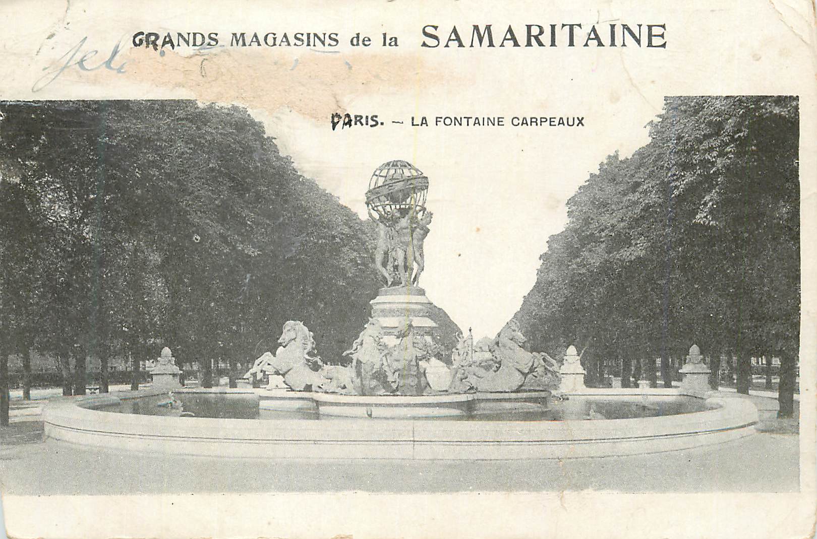 CPA Paris la fontaine carpeaux