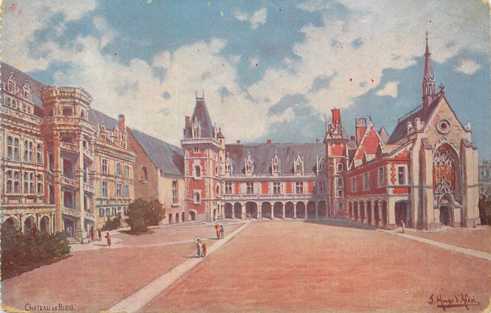 CPA Château de Blois