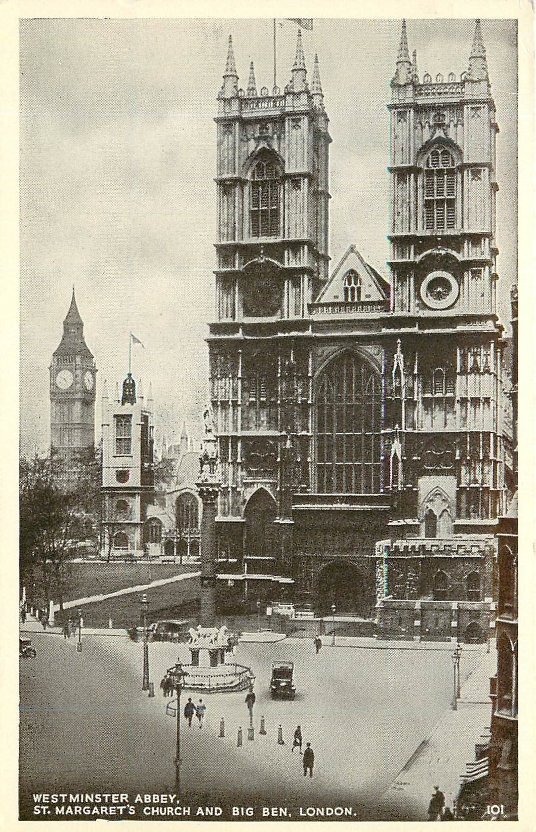 CPM London Westminster abbey st margaret's church and big ben