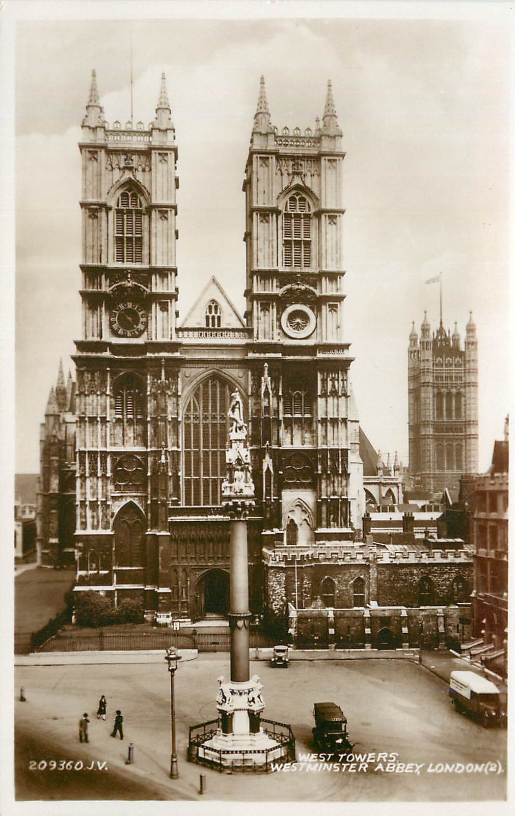 CPA London West towers westminster abbey