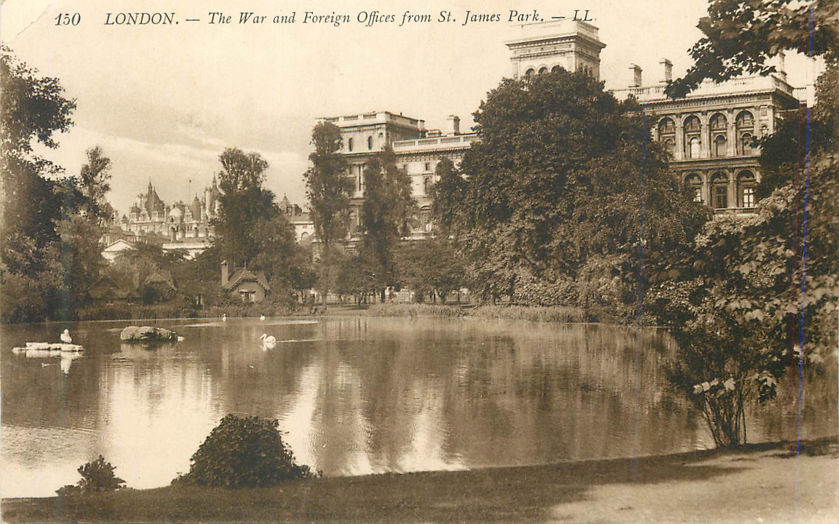 CPM London the war and foreign offices from st james park