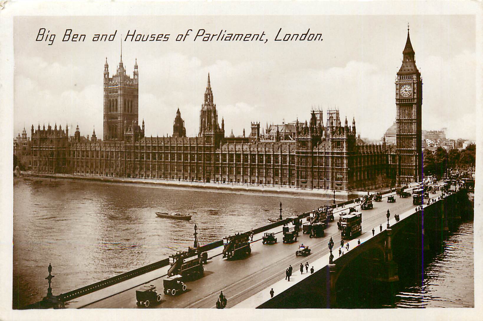 CPM London big ben and houses of parliament