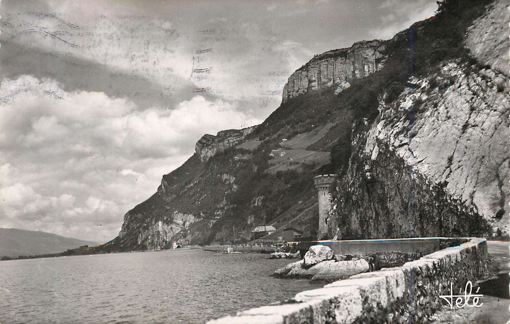 CPM Aix les Bains route de la corniche et la chambotte