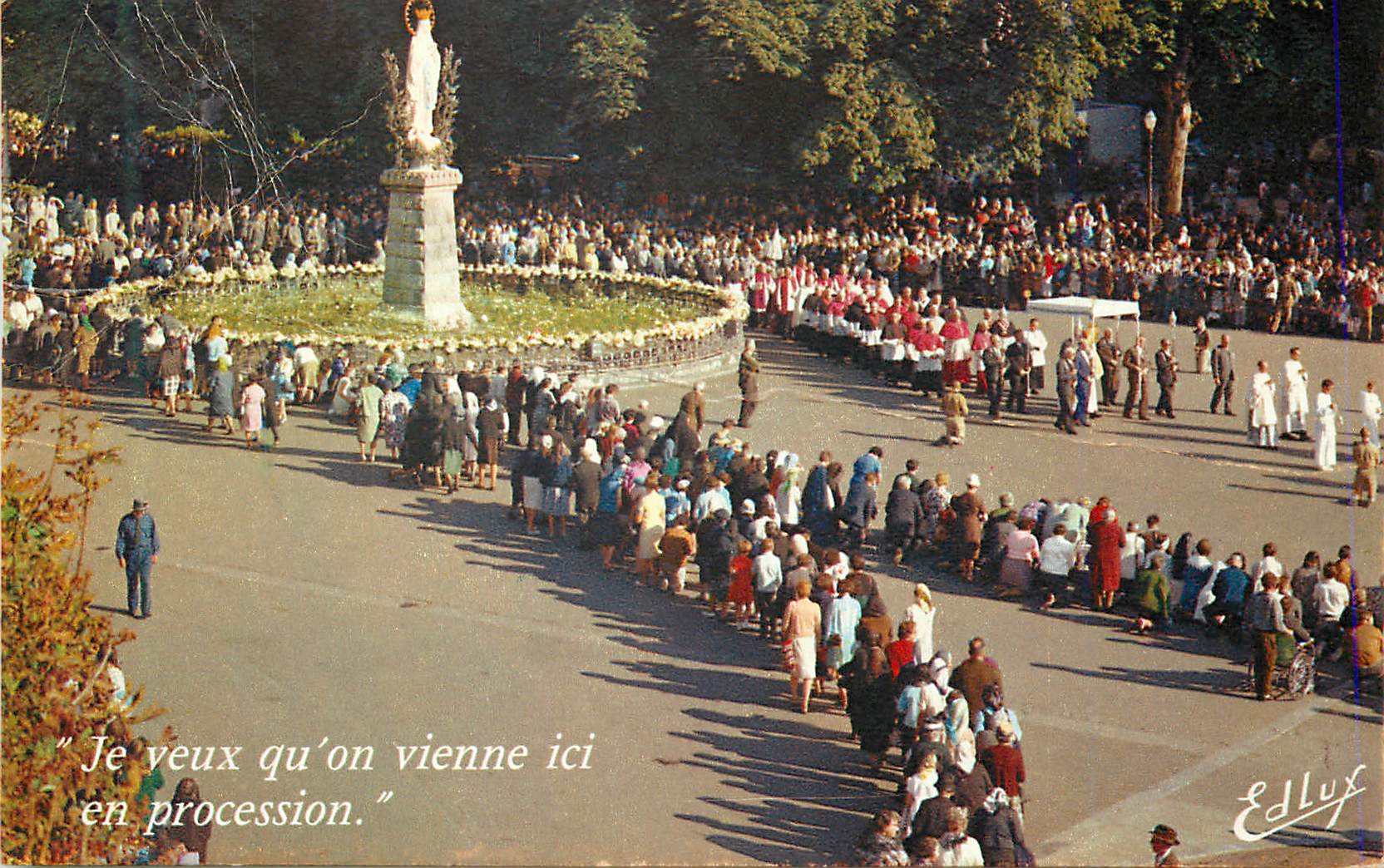 CPM Lourdes Je veux qu'on vienne ici en procession
