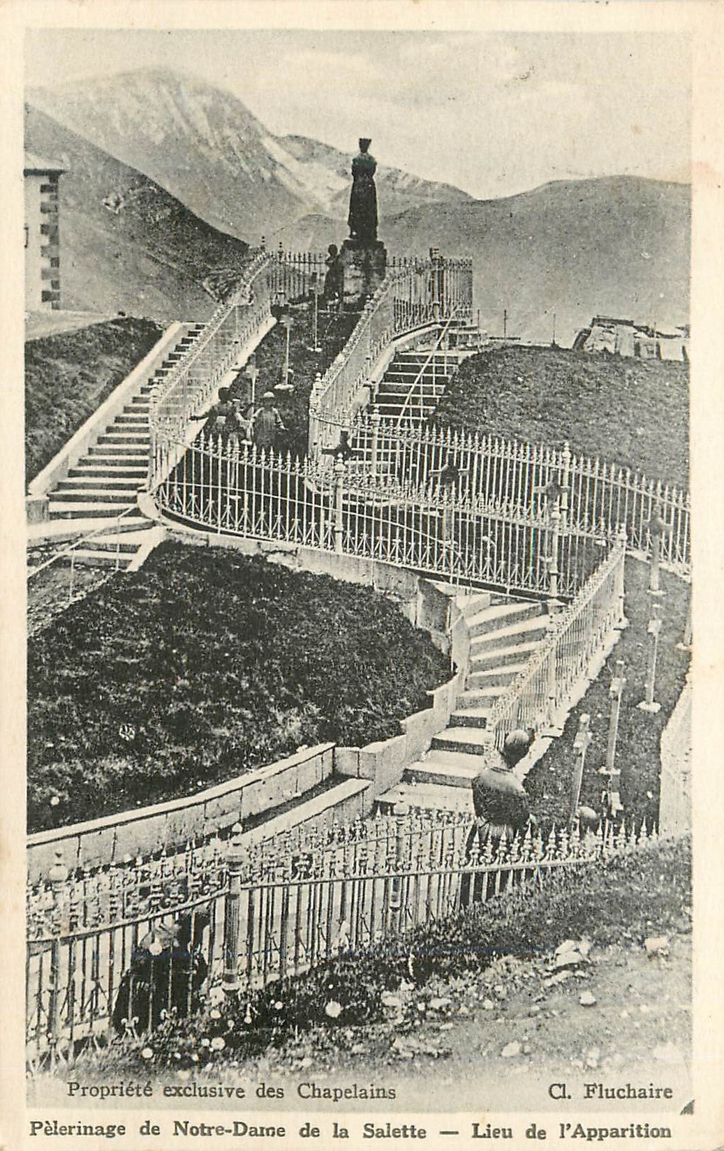 Pèlerinage de Notre-Dame de la Salette — Lieu de l'Apparition — Cl. Fluchaire