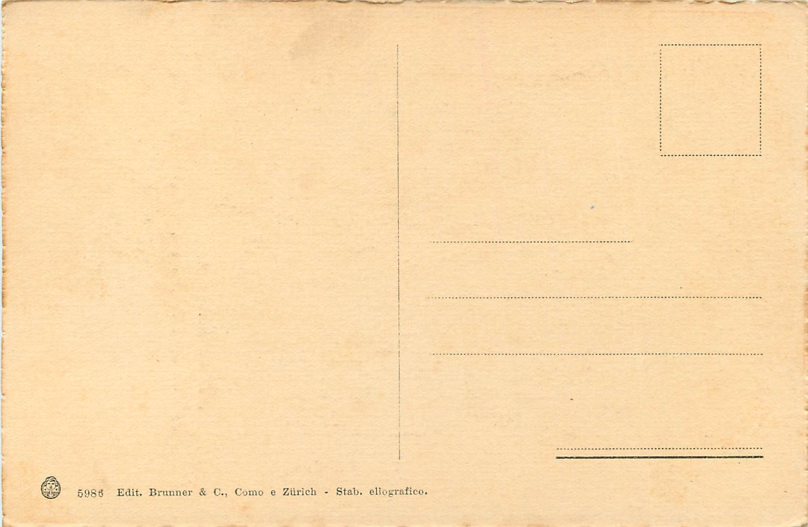 CPA Firenze chiesa della badia apparizione della vergine a S Bernardo dettaglio — Rückseite