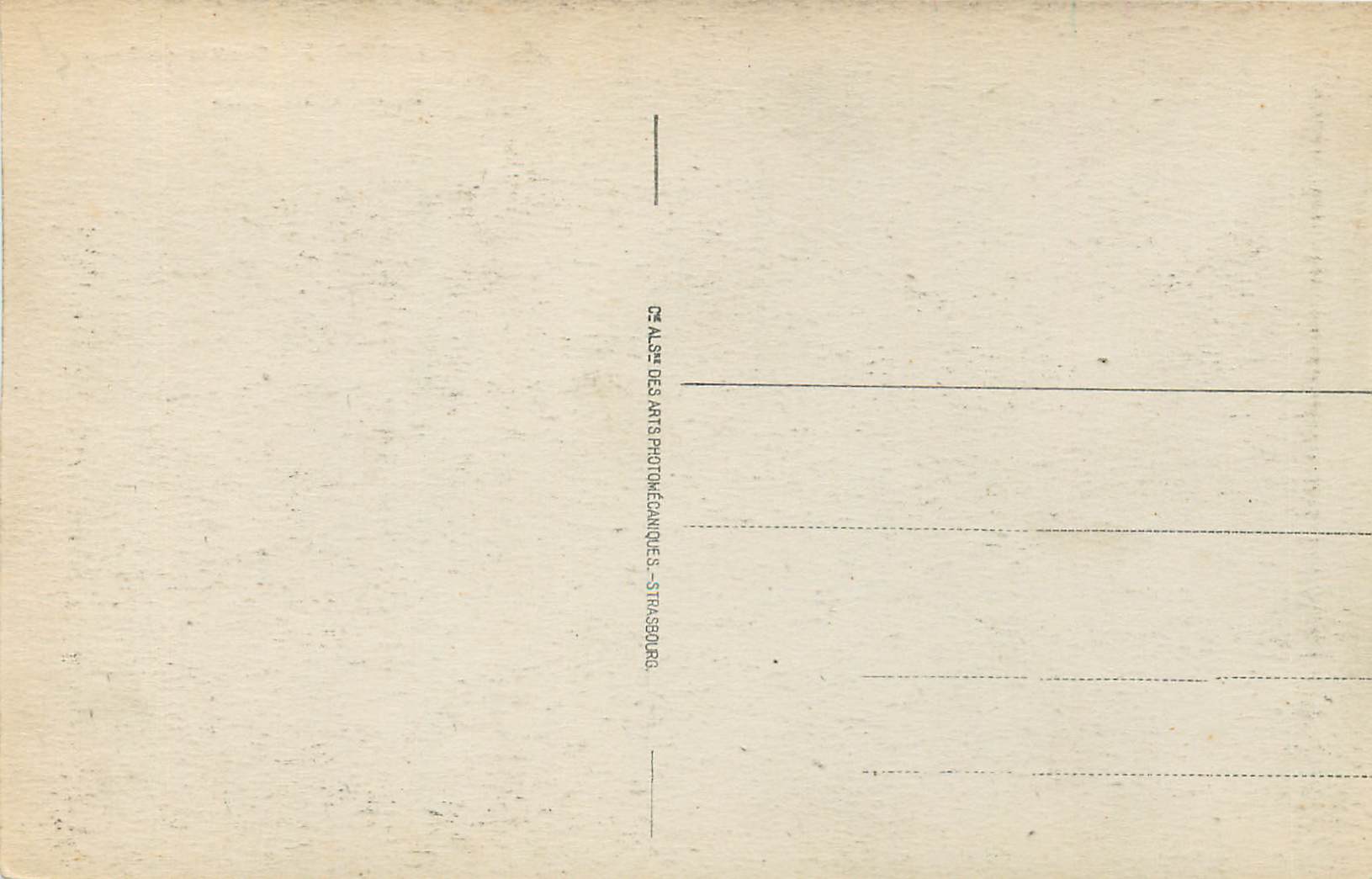 CPA Lourdes grottes du loup a 10 minutes de la basilique) entree des grottes Avion — Verso