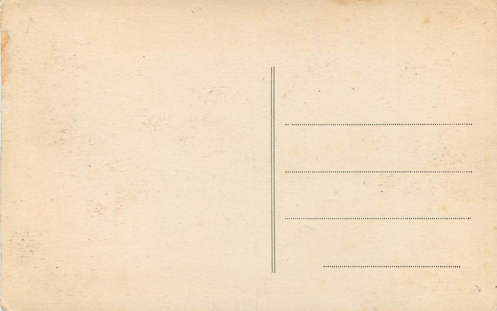 CPA Lourdes grotte de la vierge de N D de Lourdes de Misserghin — Verso
