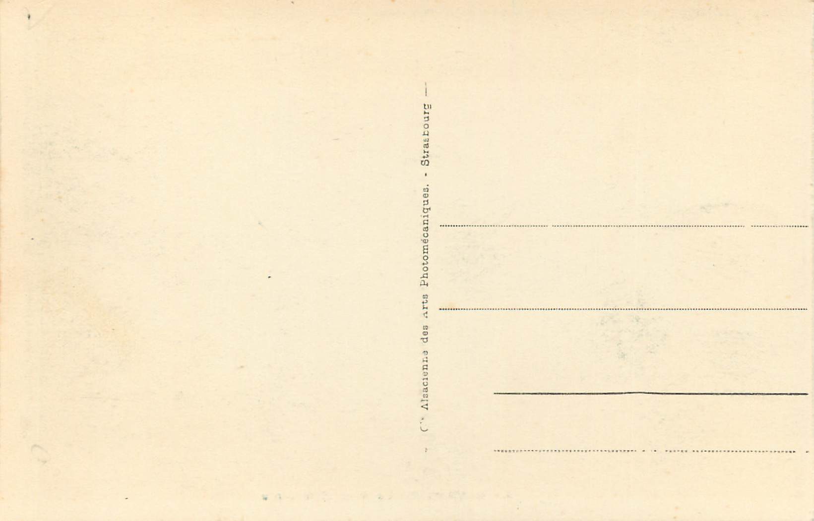 CPA Gavarnie la gave et le cirque — Rückseite