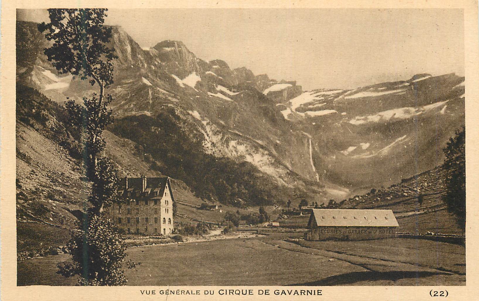 CPA Gavarnie vue generale du cirque