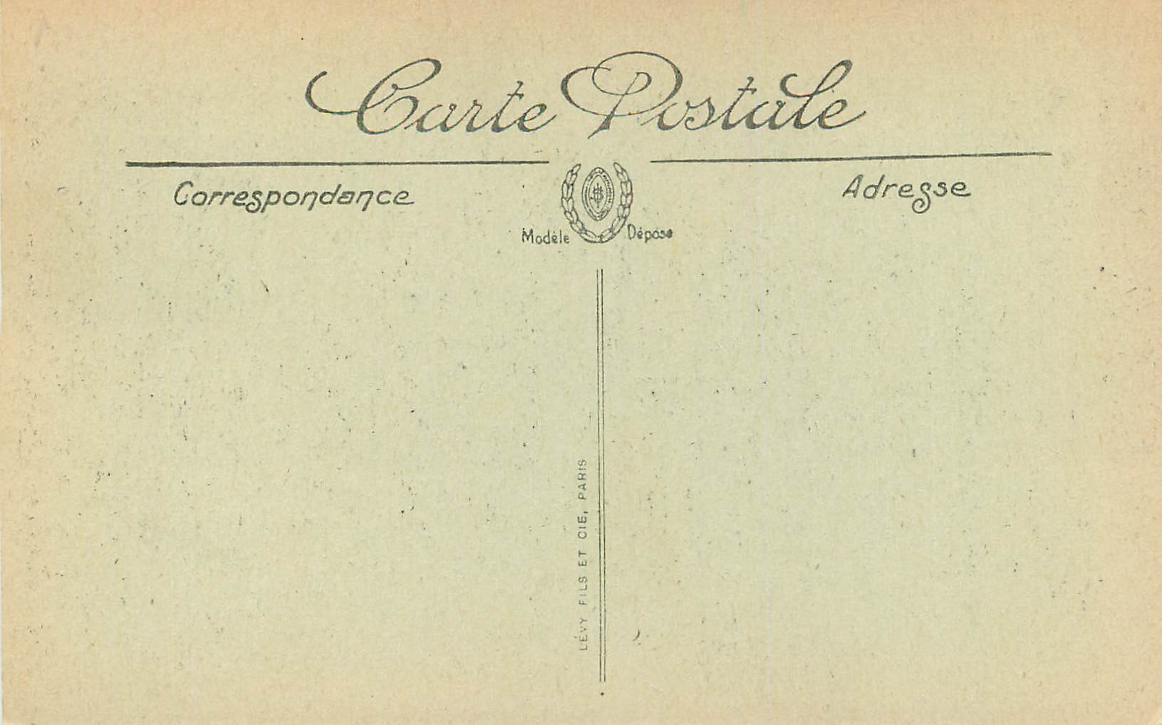 CPA Lourdes la maison de bernadette Soubirous — Verso