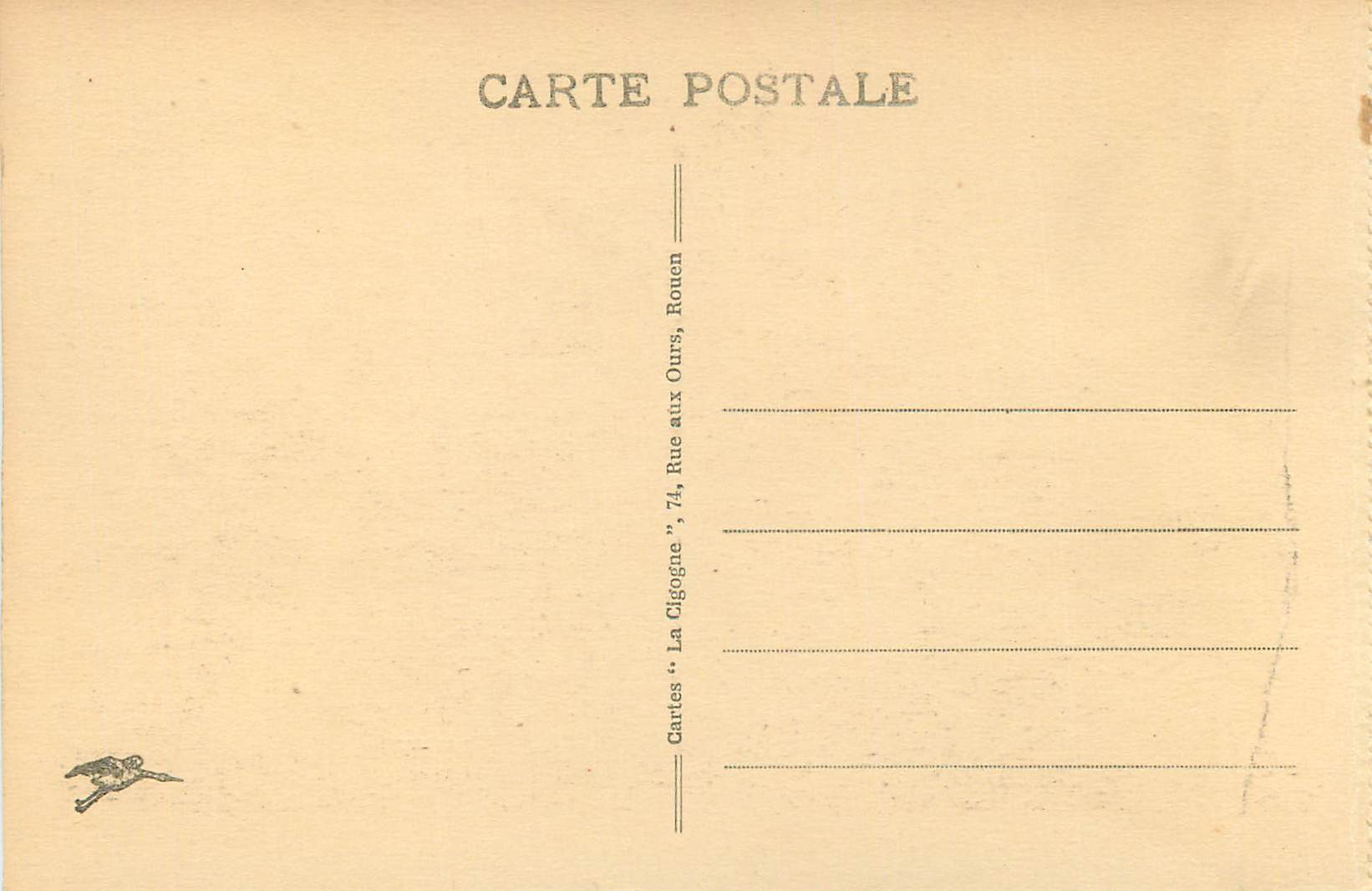 Rouen - Palais de Justice - Salle et Plafond des Assises — Verso