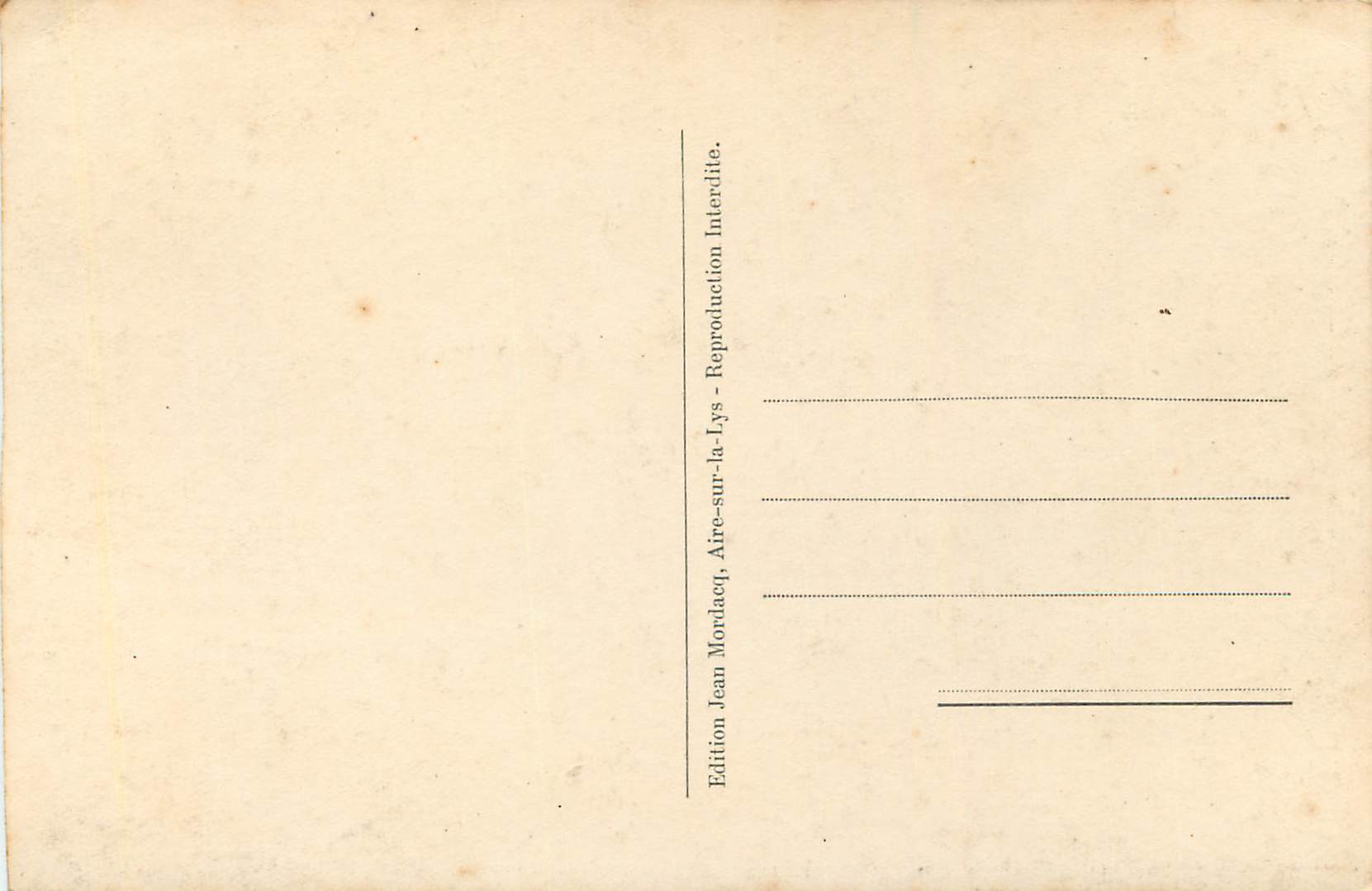 CPM Aire sur la Lysles college saint pierre vue interieur le trnsept et le jube — Rückseite