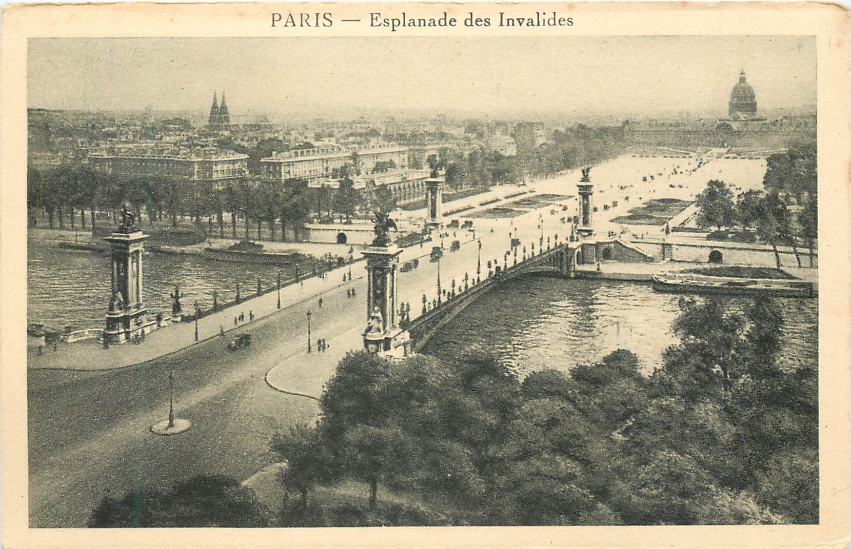 PARIS — Esplanade des Invalides — Bismuth Desleaux