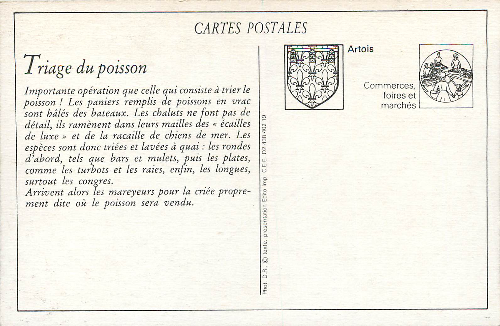 Boulogne-sur-Mer — Le Triage du Poisson avant la Criée — LL — Reverso