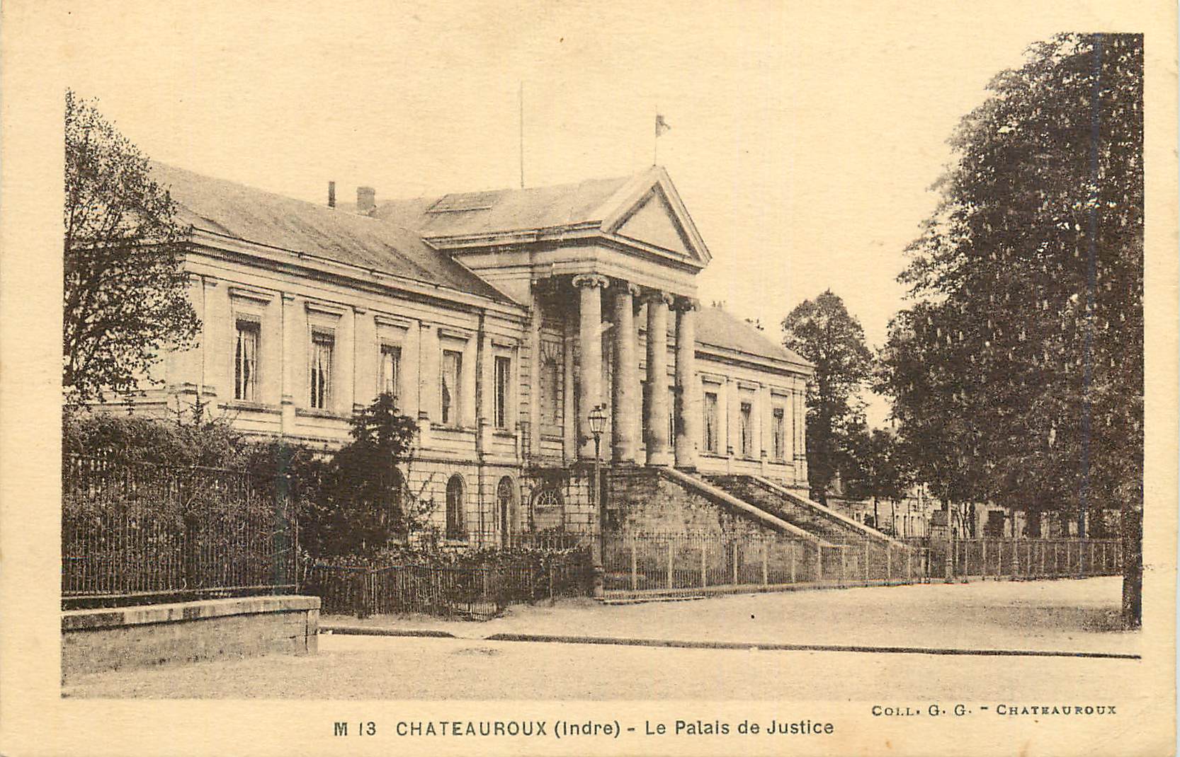 CPA Chateauroux (Indre) Le Palais de Justice