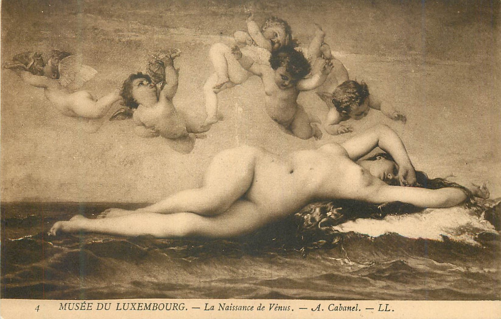 CPA Musee du Luxembourg La Naissance de Venus