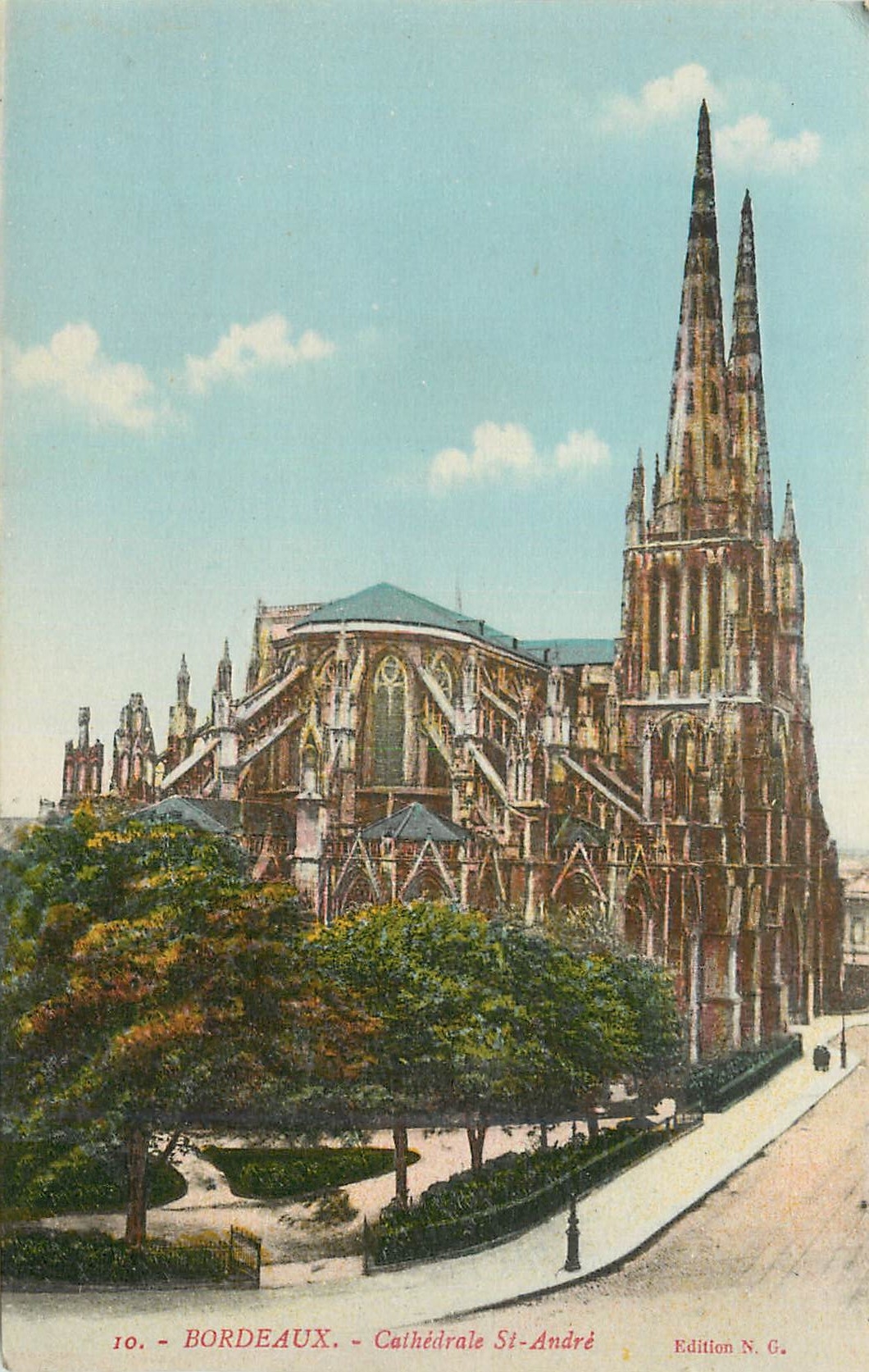 CPA Bordeaux Cathedrale St Andre