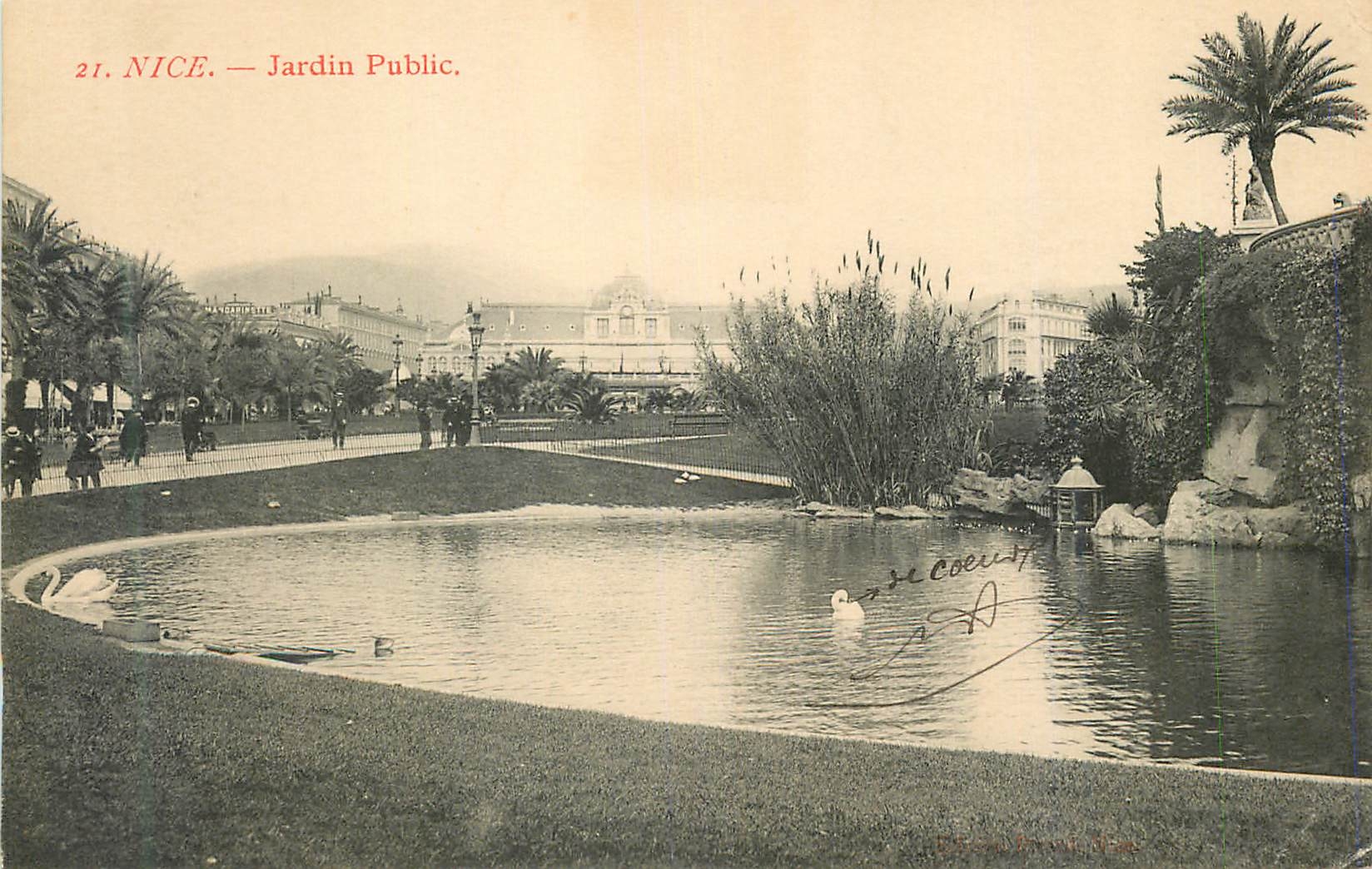 CPA Nice Jardin Public
