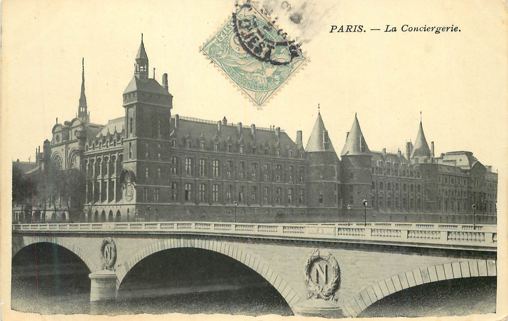 Paris — La Conciergerie — éditeur non identifié, n° de série non visible