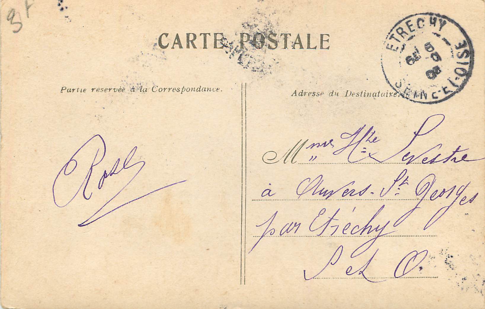 Paris — La Conciergerie — éditeur non identifié, n° de série non visible — Rückseite
