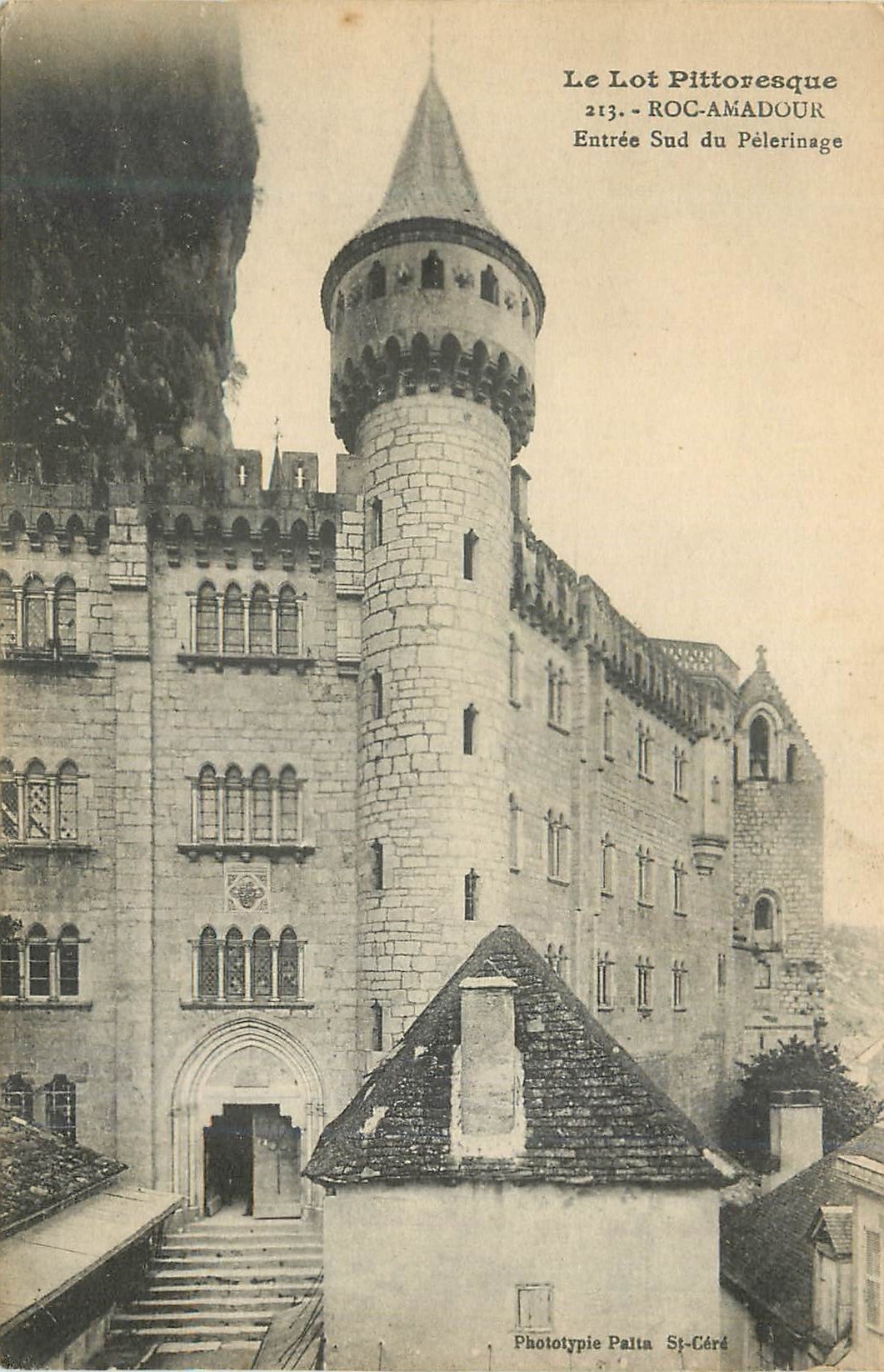 CPA Rocamadour Entree Sud du Pelerinage