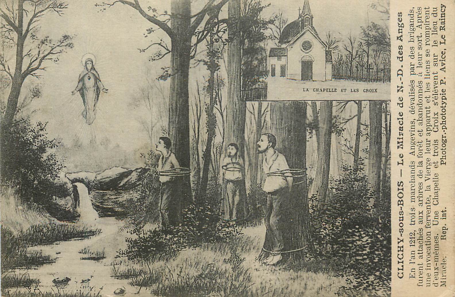 CPA Clichy-sous-Bois Le Miracle de N D des Anges