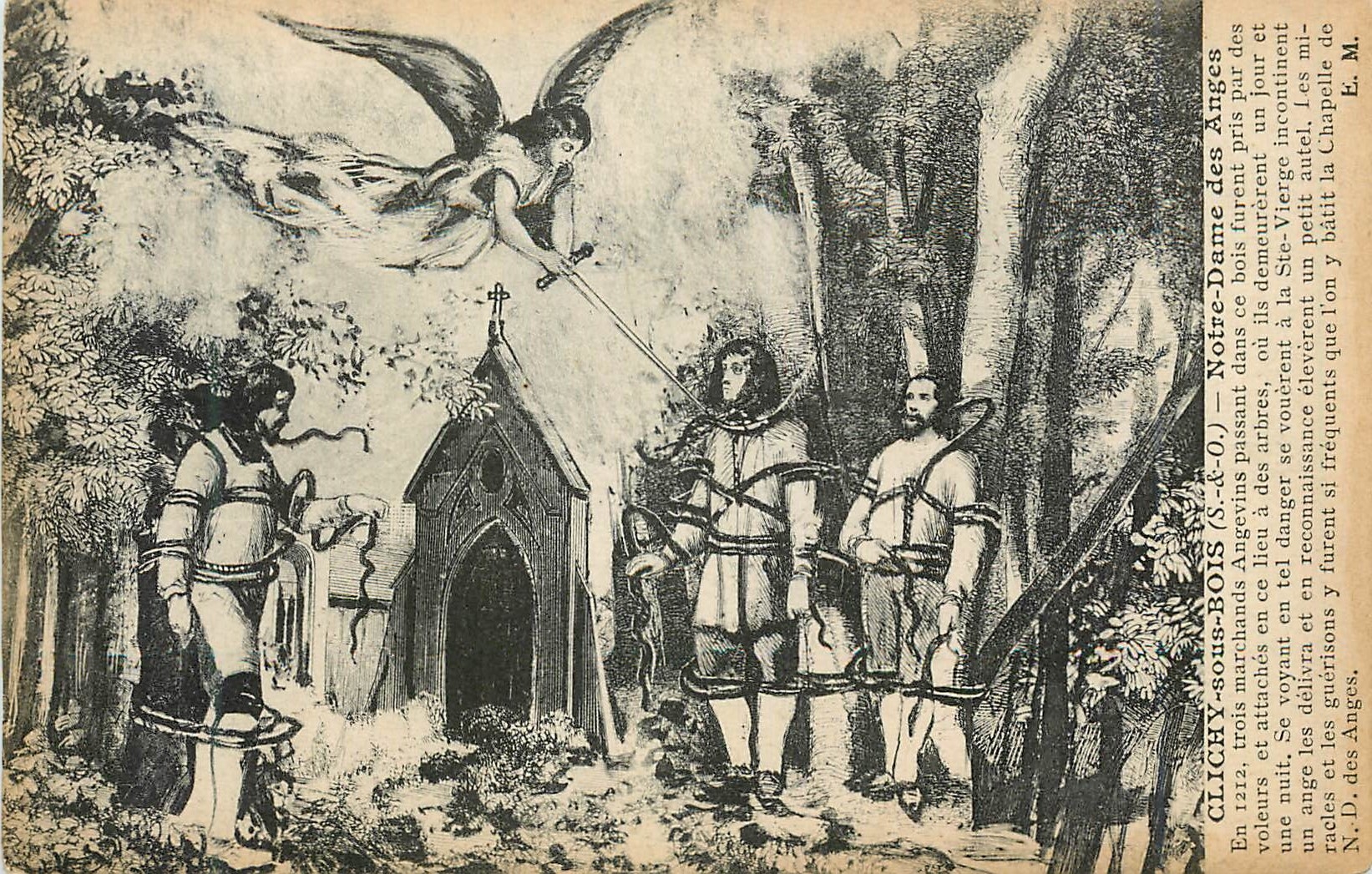 CPA Clichy-sous-Bois Le Miracle de N D des Anges