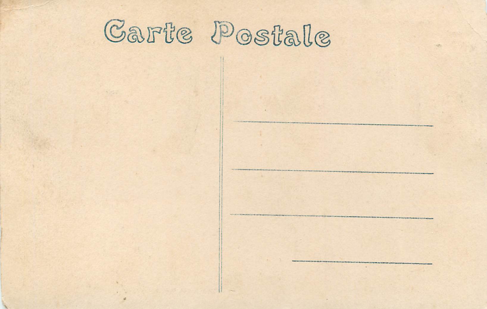 CPA Charente Inf Environs de Royan Rocher de Vallieres — Rückseite