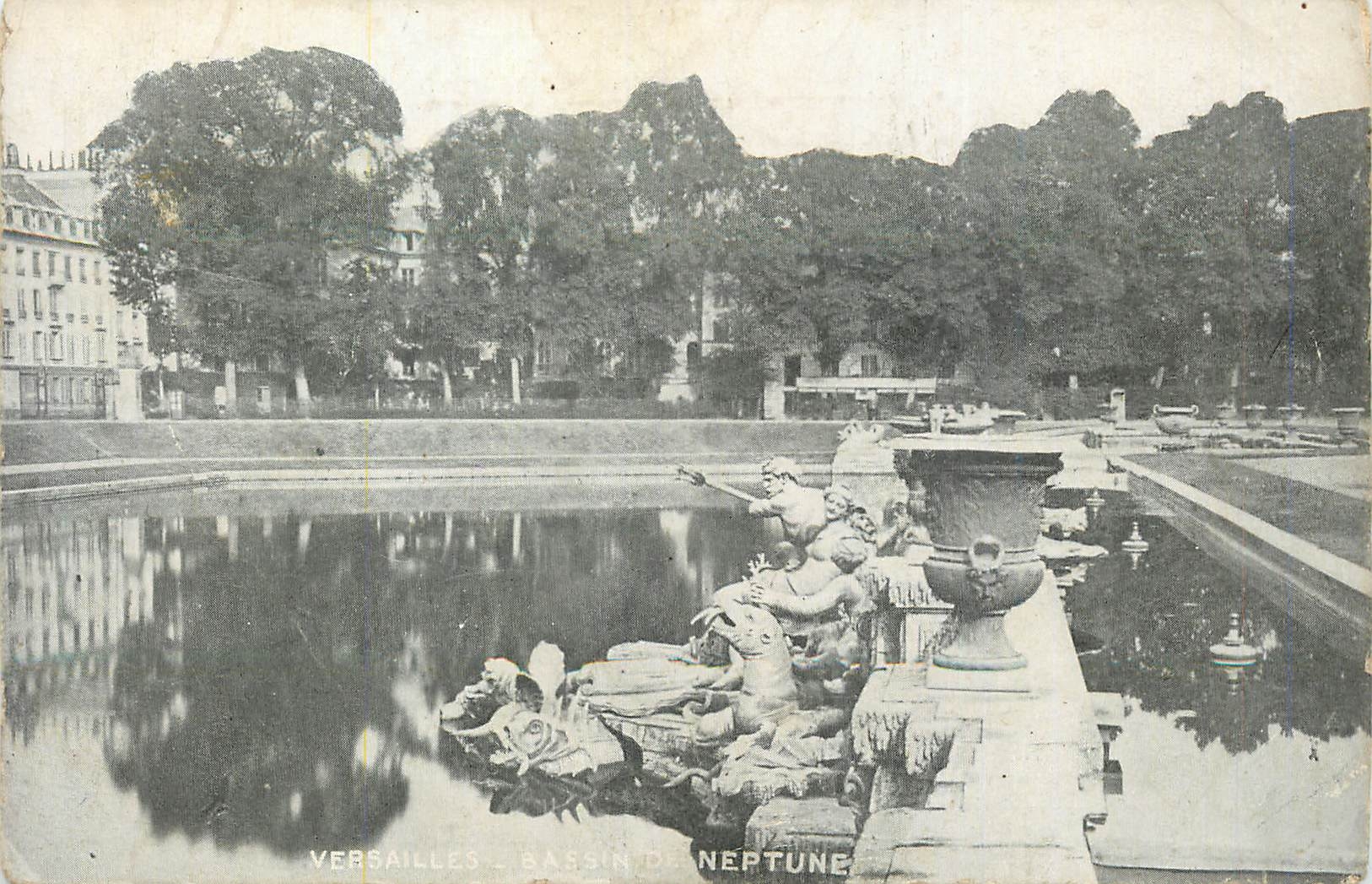 CPA Versailles Le bassin de Neptune