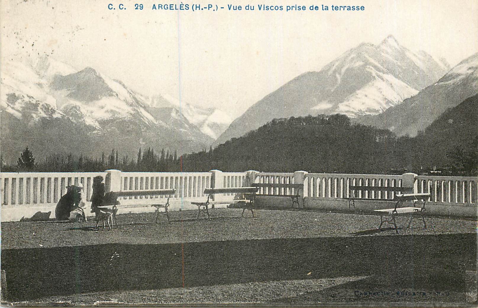 Argelès (H.-P.) — Vue du Viscos prise de la terrasse — C.C. 29