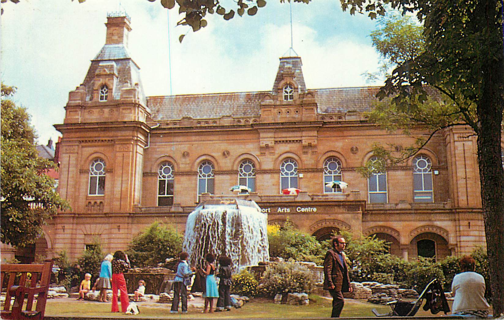 CPM Southport Arts Centre and Fountain Lord Street Southport