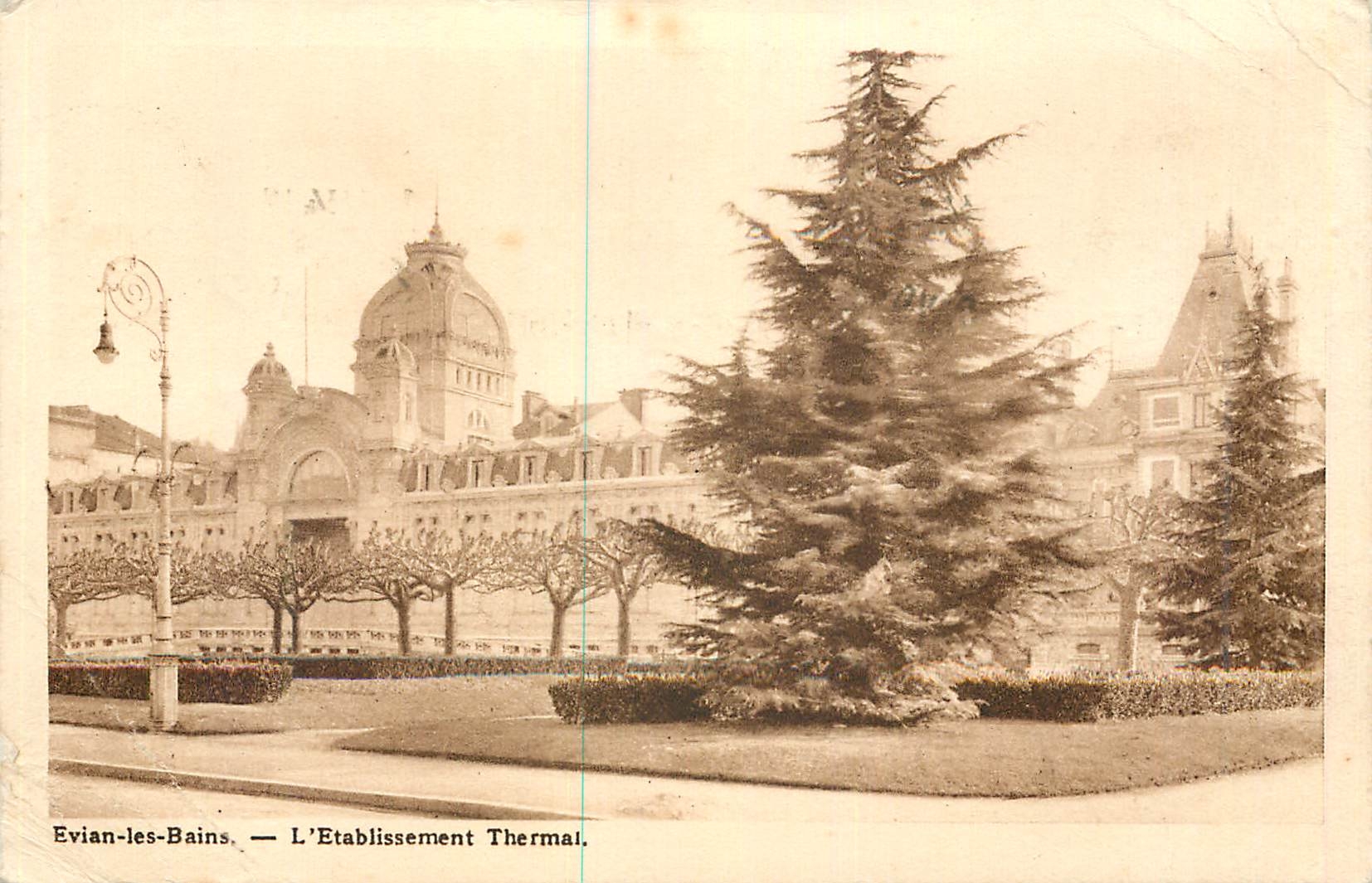 Evian-les-Bains — La Estación Termal — Editor: Editado por la Sociedad de las Aguas Minerales de Evian