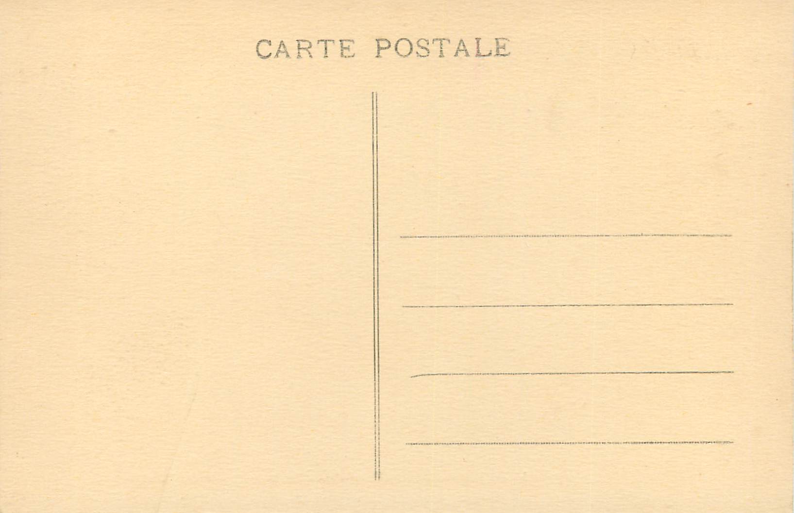 Palais de Fontainebleau — Galeries des Cerfs (Jardin de Diane) — série 17 — Rückseite