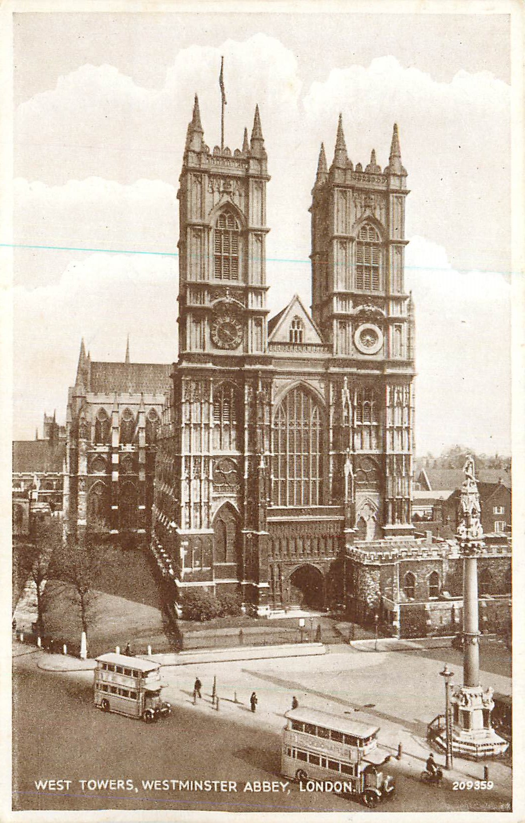 CPM London West Towers Westminster Abbey