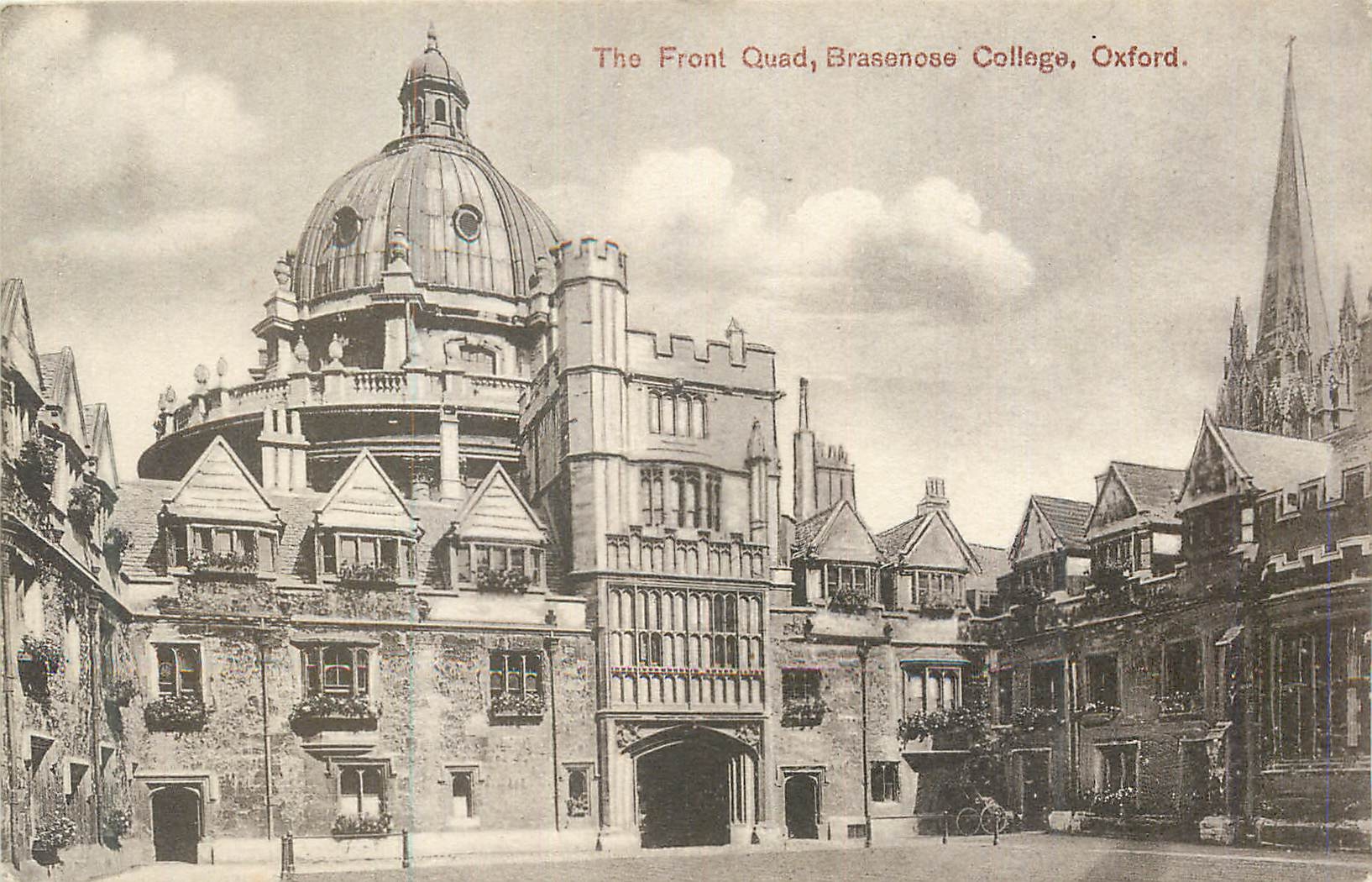 CPM The Front Quad Brasenose College Oxford