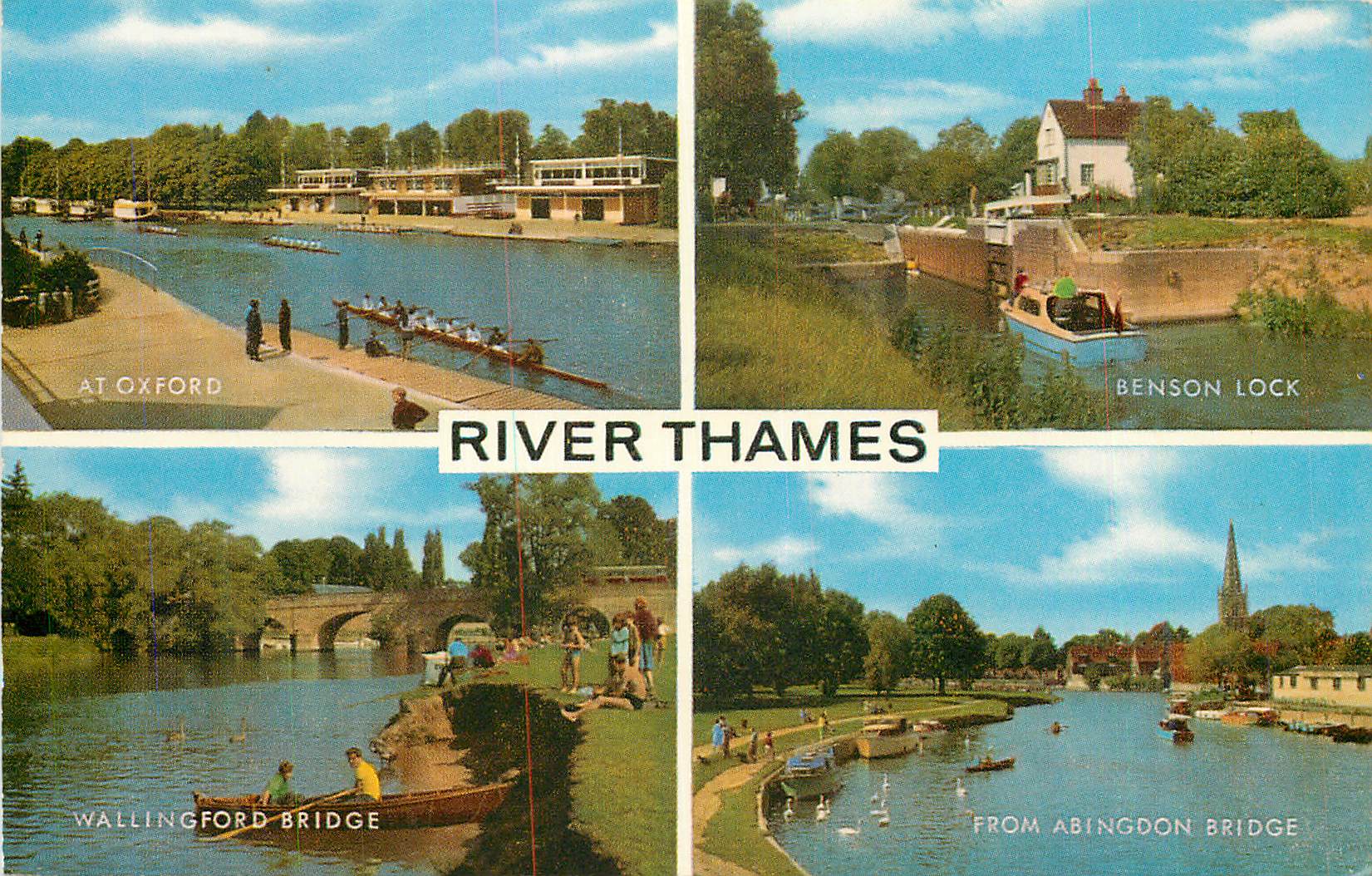 CPM River Thames Oxford Benson lock Wallingford Bridge Abingdon Bridge