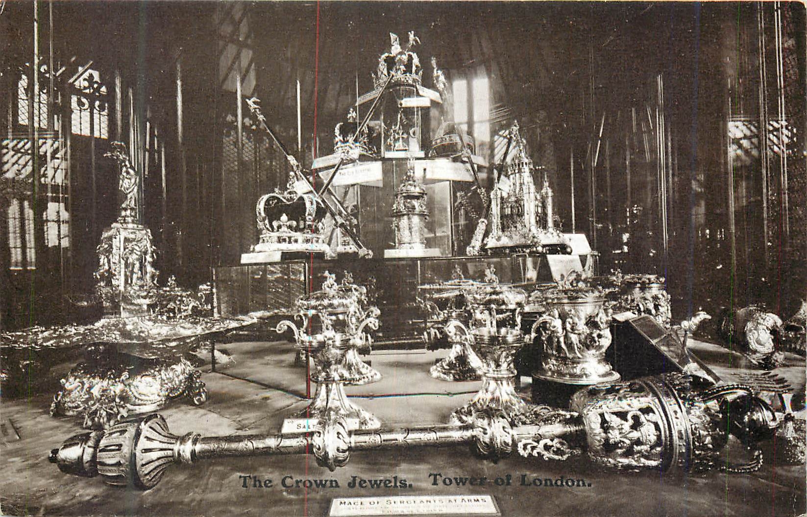 Les Joyaux de la Couronne — Tour de Londres — Mace of Sergiant's Arms