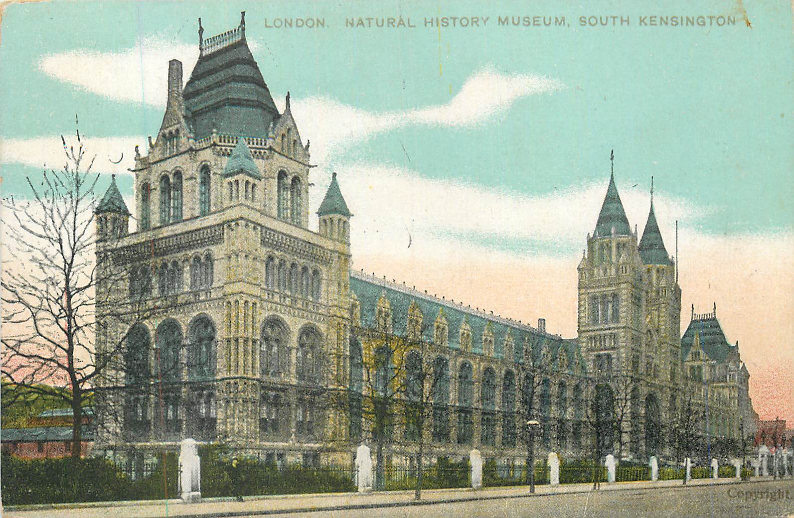 CPA London Natural History Museum South Kensington