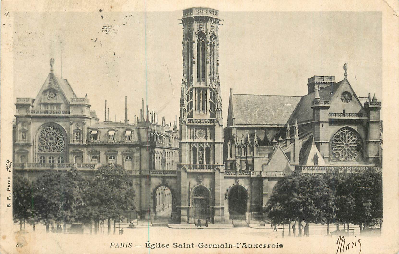 Paris — Église Saint-Germain-l'Auxerrois — B. F. Panis, n°86