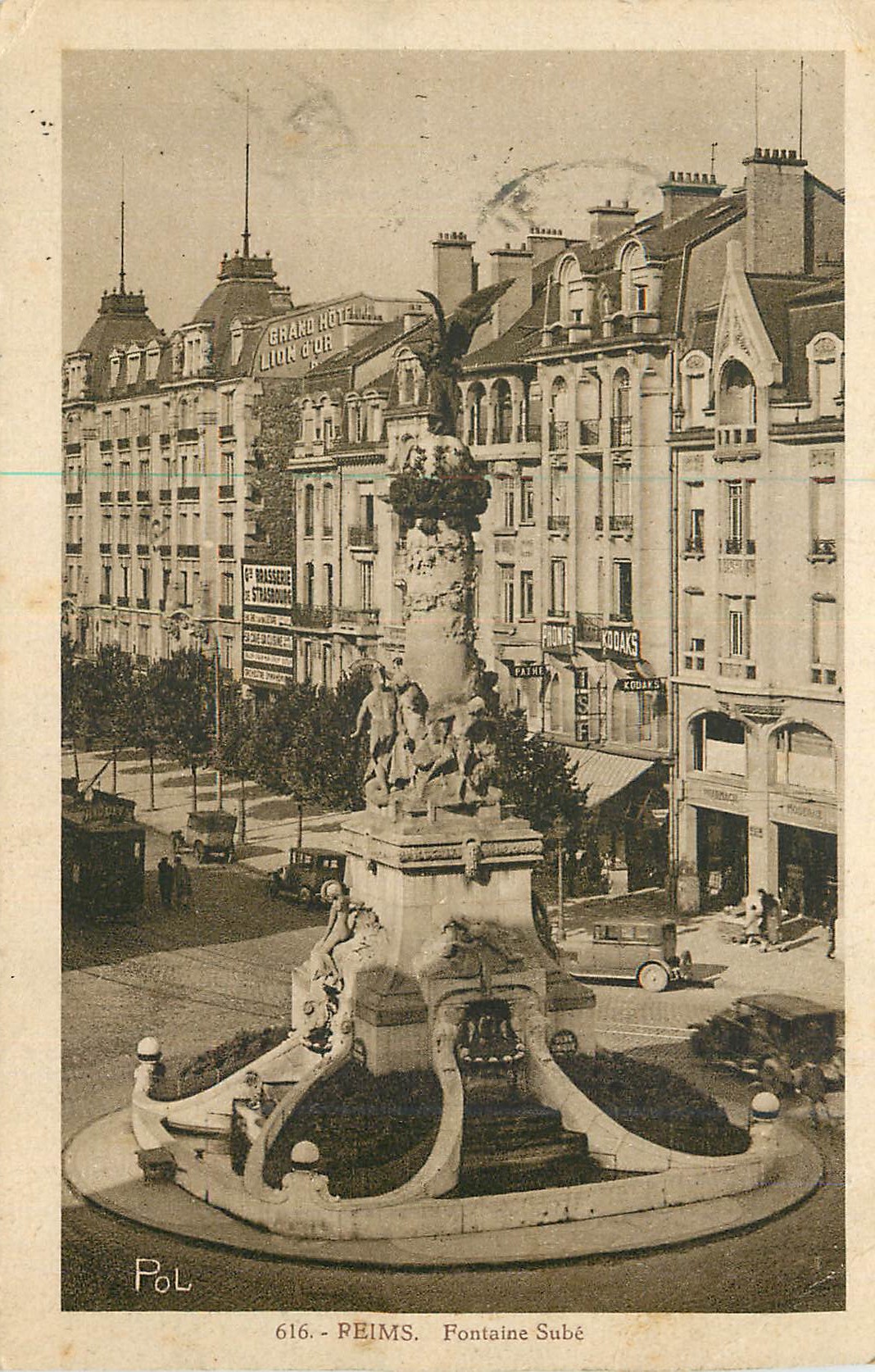 CPA Reims Fontaine Sube